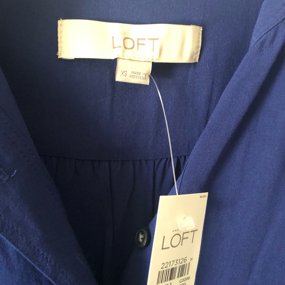 Blue Long-Sleeve Tunic - Picture 5 of 5